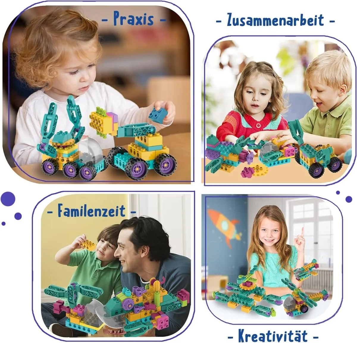 102-Piece DIY Set for Building Models