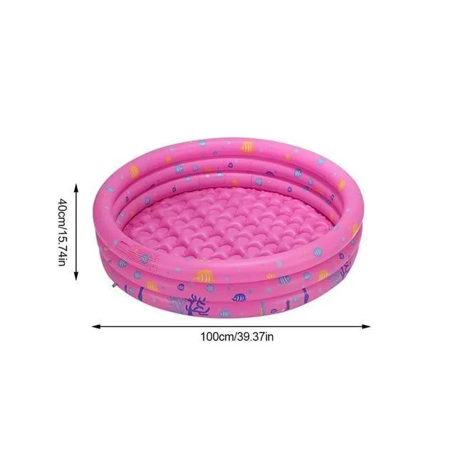110/128/155CM Rectangular Inflatable Swimming Pool