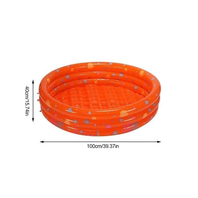 110/128/155CM Rectangular Inflatable Swimming Pool