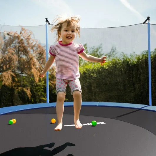 12 FT Trampoline Combo Bounce with Spring Pad Ladder
