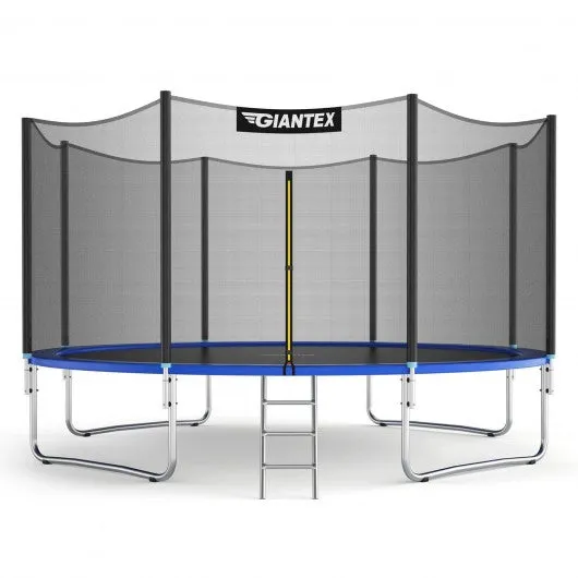12/14 ft Trampoline Bounce Jump Combo with Spring Pad-12'