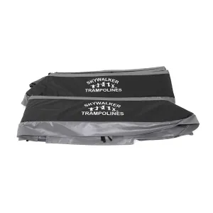 15'x9' Rectangle Spring Pad - Dual Black/Grey 2-Piece