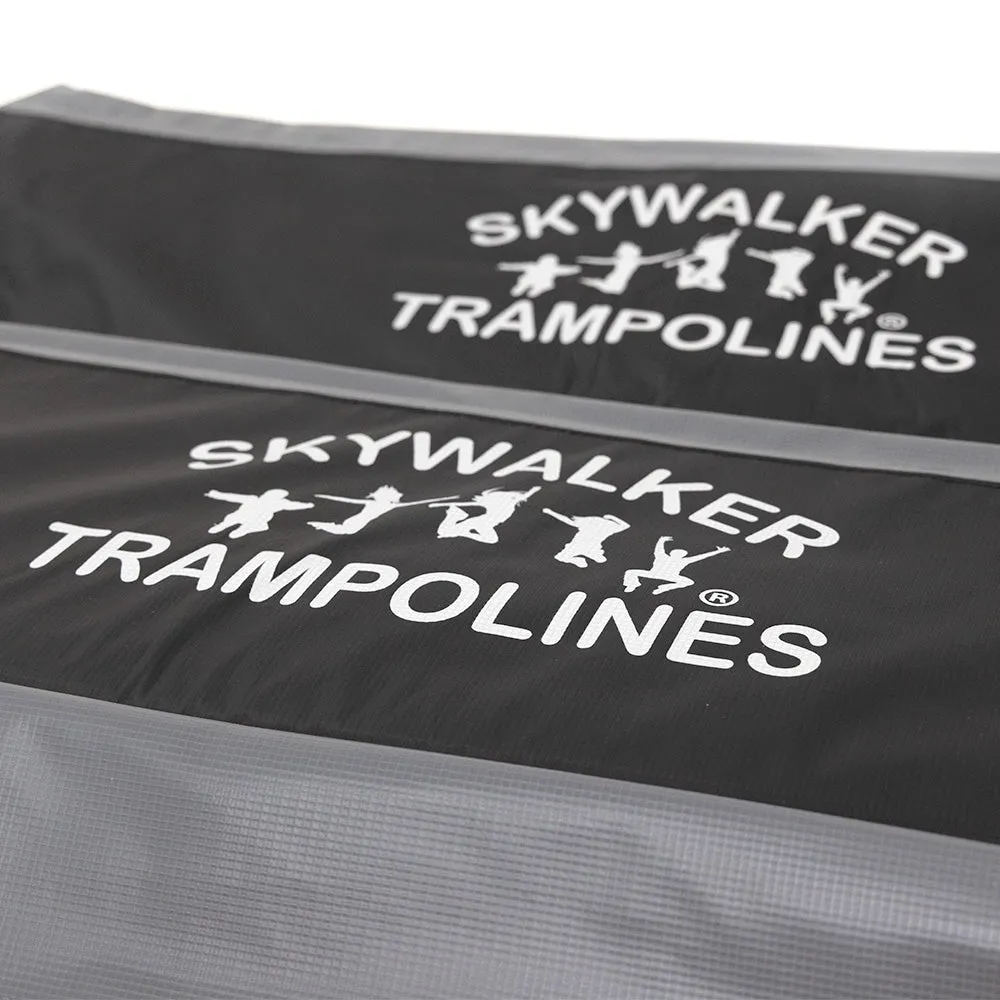 15'x9' Rectangle Spring Pad - Dual Black/Grey 2-Piece