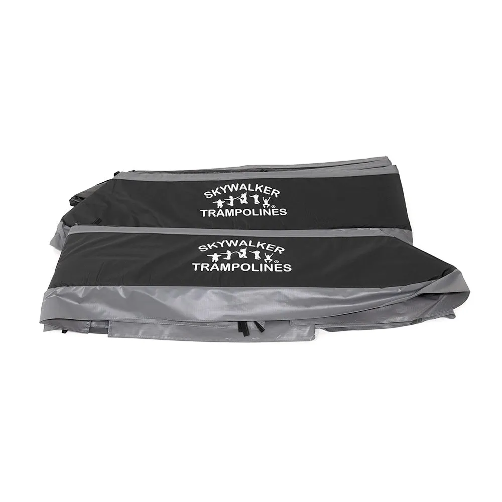 15'x9' Rectangle Spring Pad - Dual Black/Grey 2-Piece