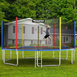 16ft Trampoline Combo Bounce Jump Safety Enclosure Net