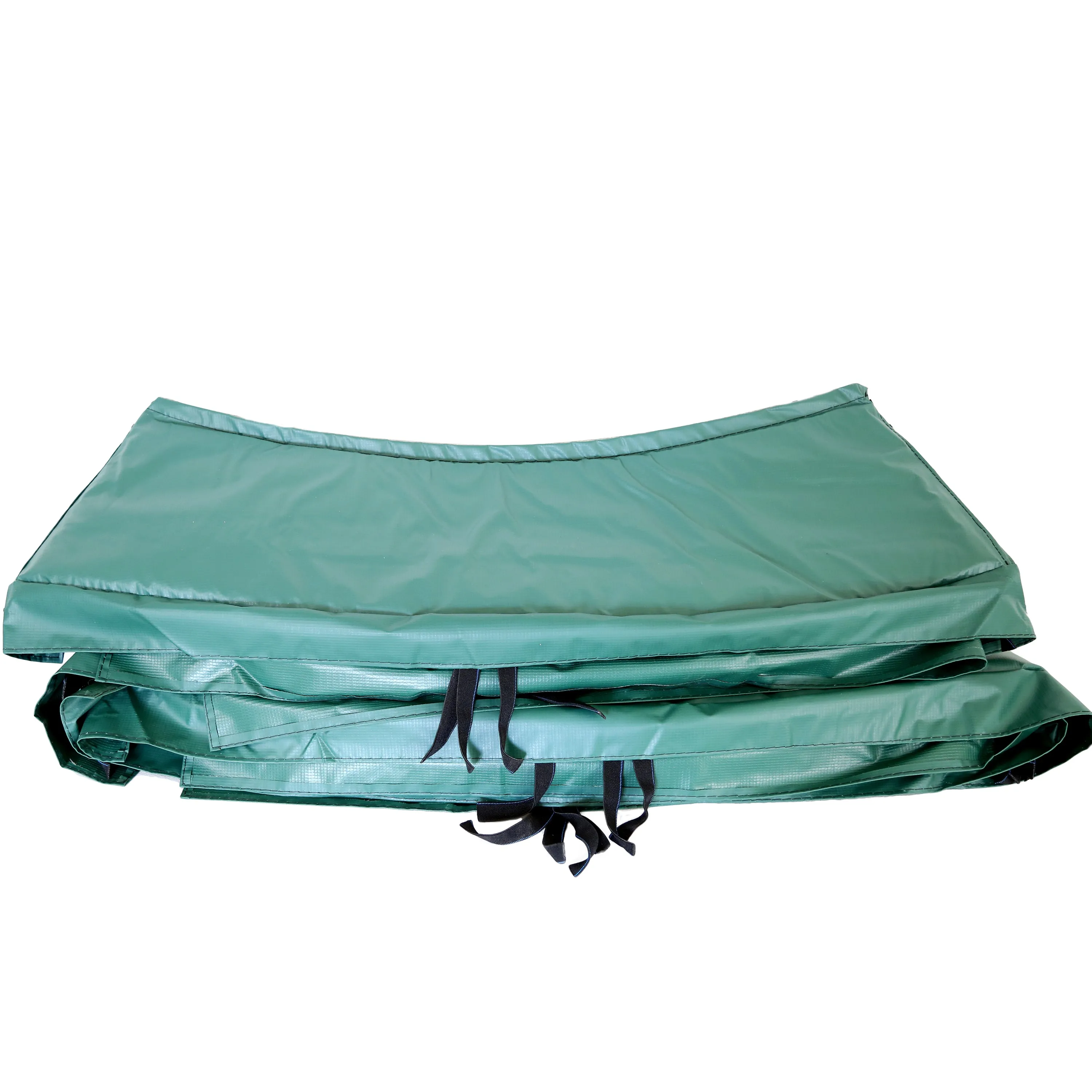 17' Oval Hunter Green Spring Pad for 6 Pole Enclosure