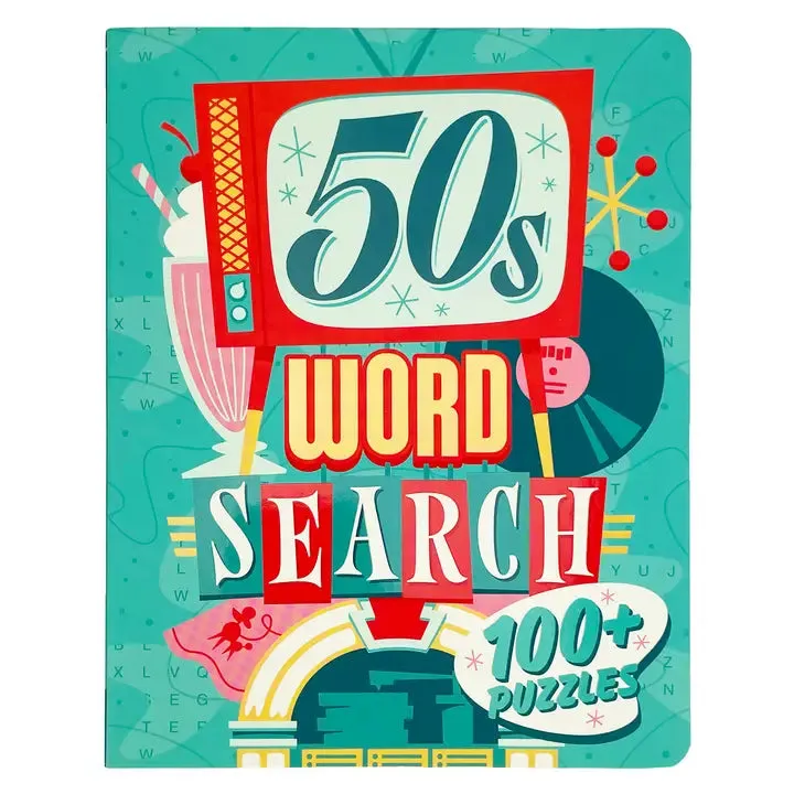50s Puzzle Activity Book