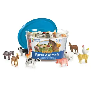 60 Farm Animal Counters