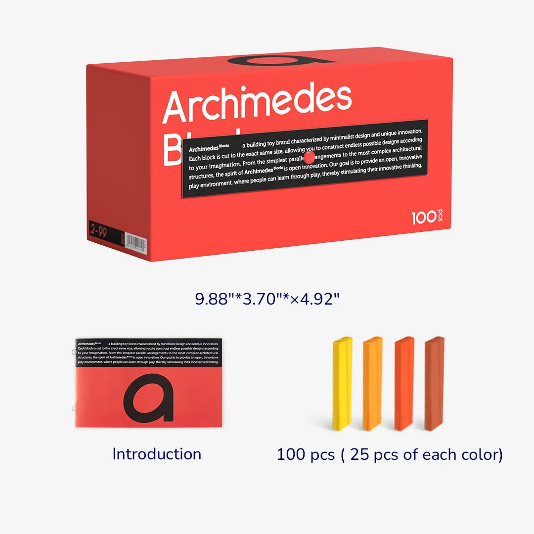 Archimedes Blocks 100 PCS