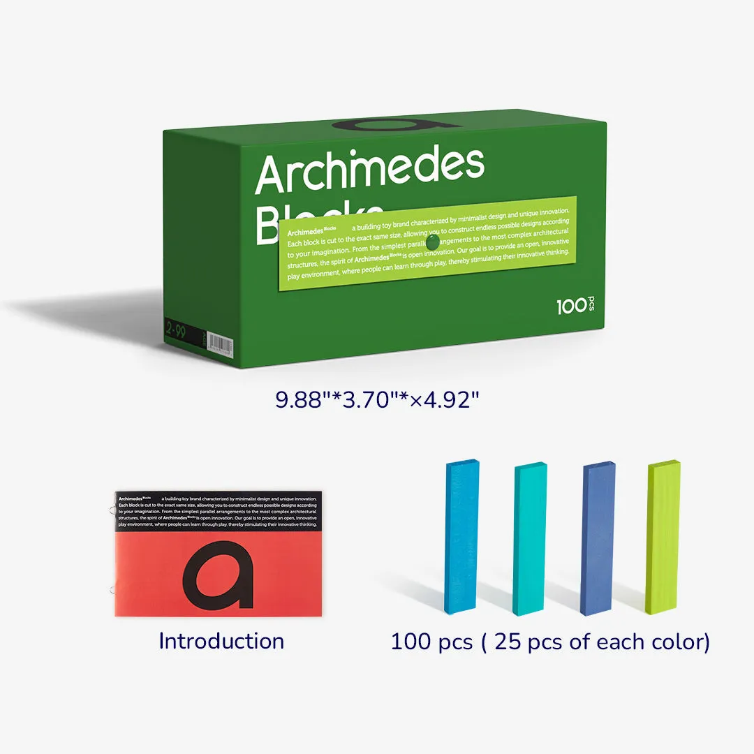 Archimedes Blocks 100 PCS