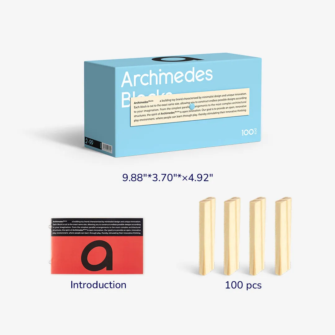 Archimedes Blocks 100 PCS