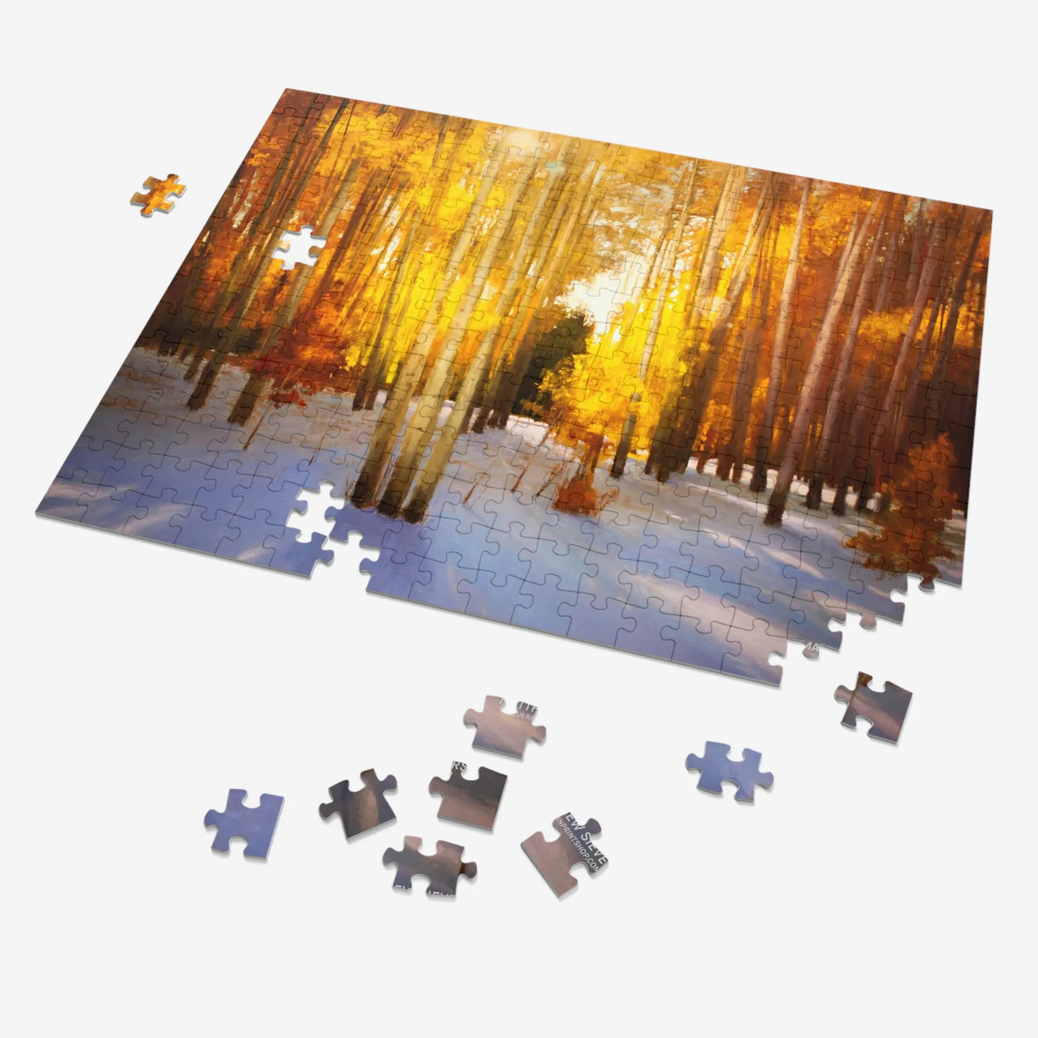 Aspen Shadows Jigsaw Puzzle