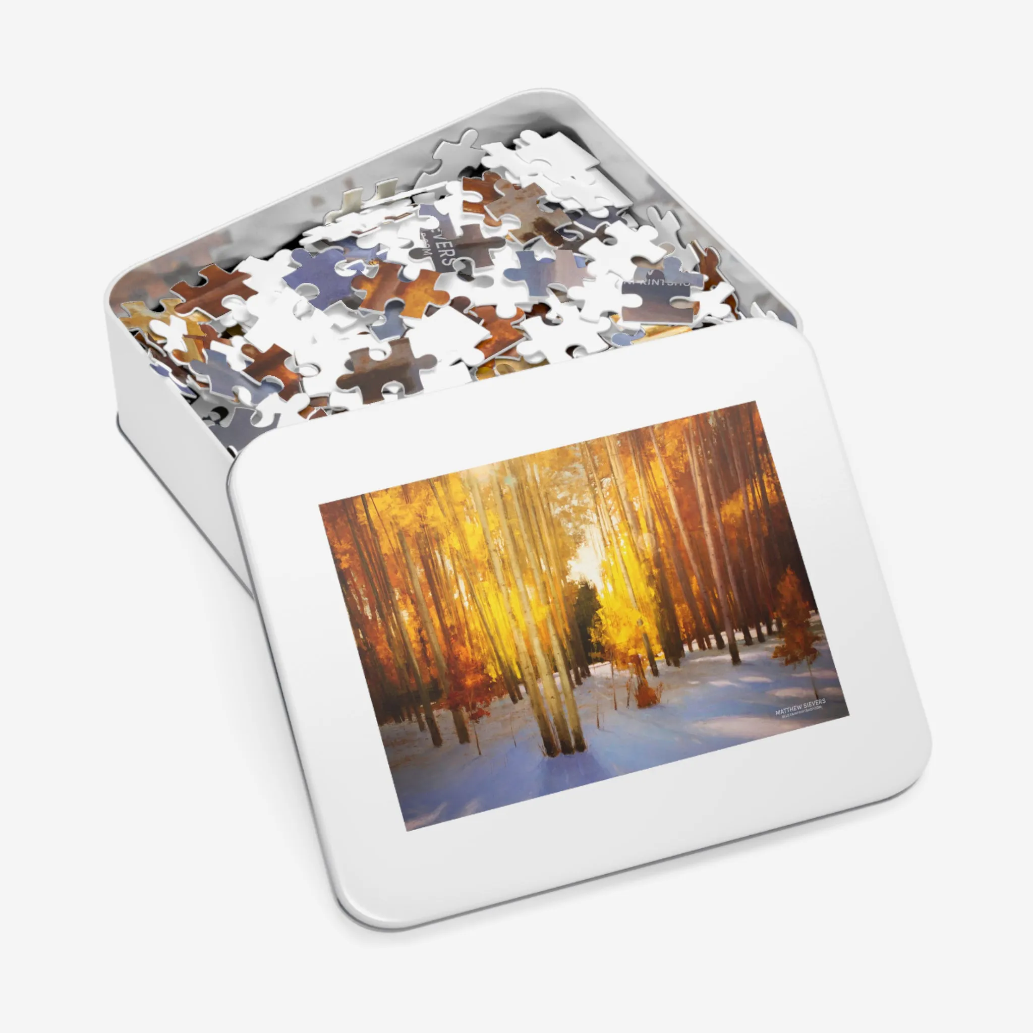 Aspen Shadows Jigsaw Puzzle