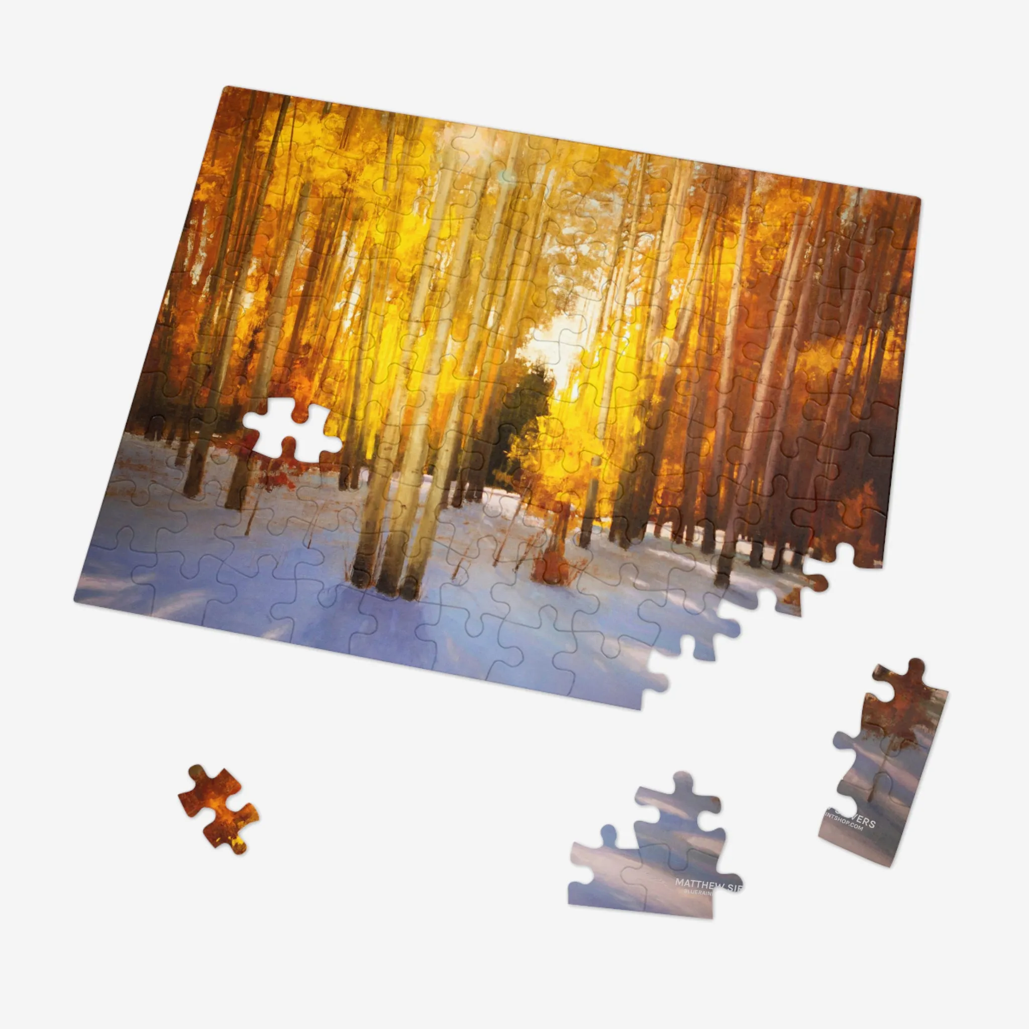 Aspen Shadows Jigsaw Puzzle