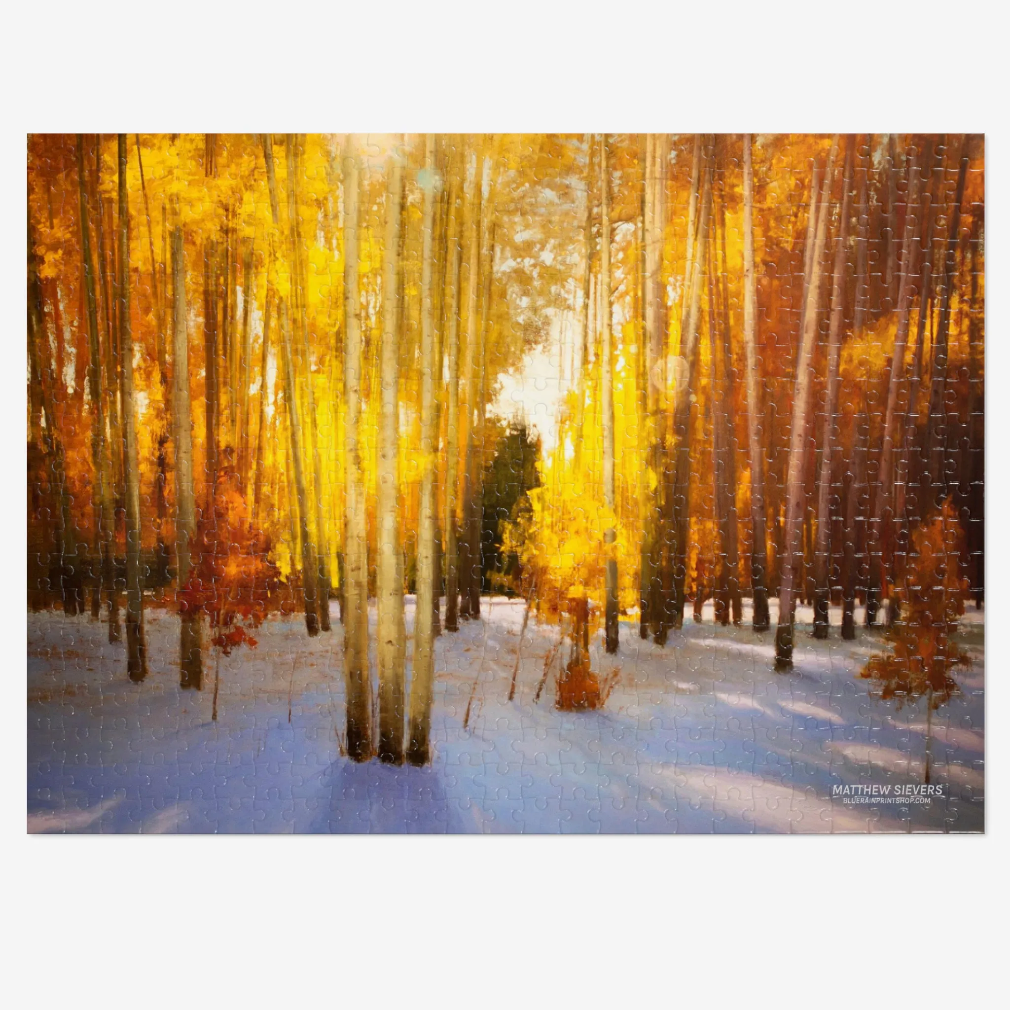 Aspen Shadows Jigsaw Puzzle