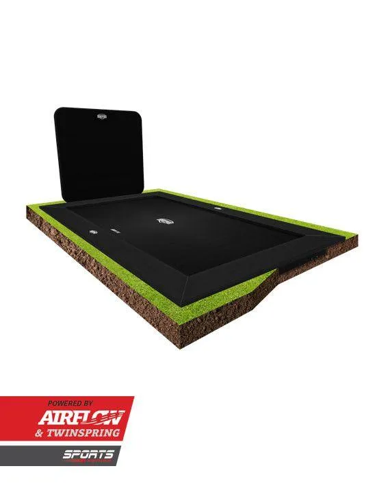 BERG ULTIM ELITE FLATGROUND 500 GREY   AEROWALL 2X2 BLK&GRY