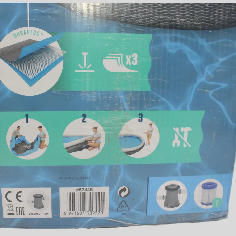 Bestway Fast Set™ Round Inflatable Pool With Pump