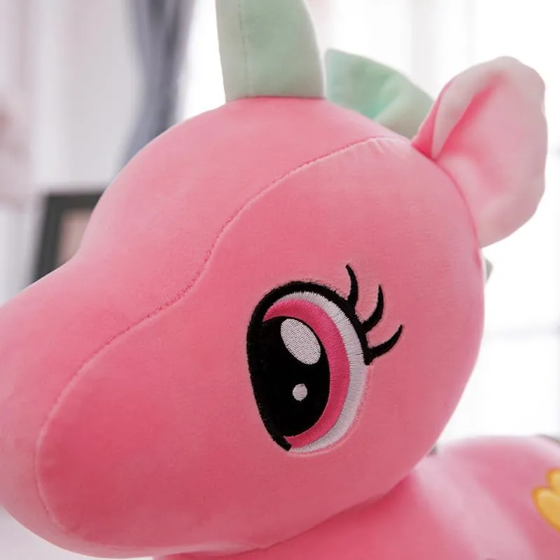 BKDT Marketing Unicorn Plush Soft Toy Cute Kids Birthday Animal Baby Boys/Girls (Unicorn)