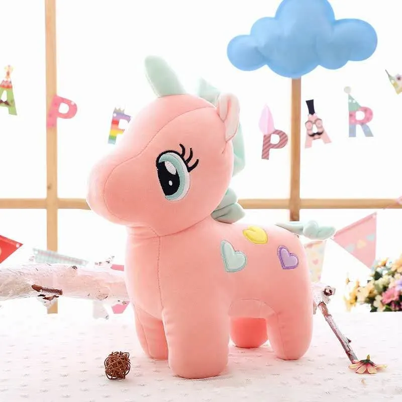 BKDT Marketing Unicorn Plush Soft Toy Cute Kids Birthday Animal Baby Boys/Girls (Unicorn)
