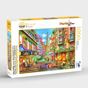 Brain Tree Jigsaw Puzzle 1000 pack  27.5"x 19.5" - Paris Eiffel*