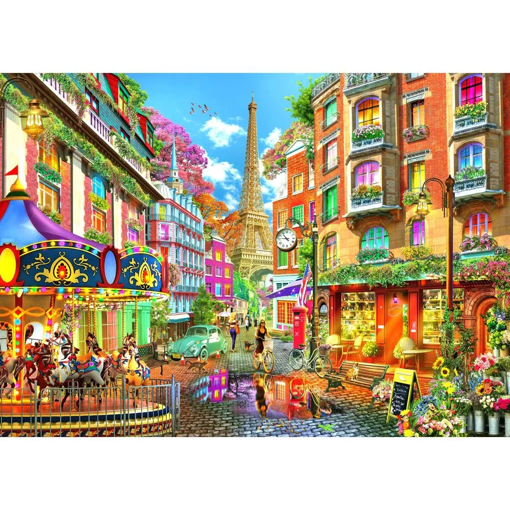 Brain Tree Jigsaw Puzzle 1000 pack  27.5"x 19.5" - Paris Eiffel*