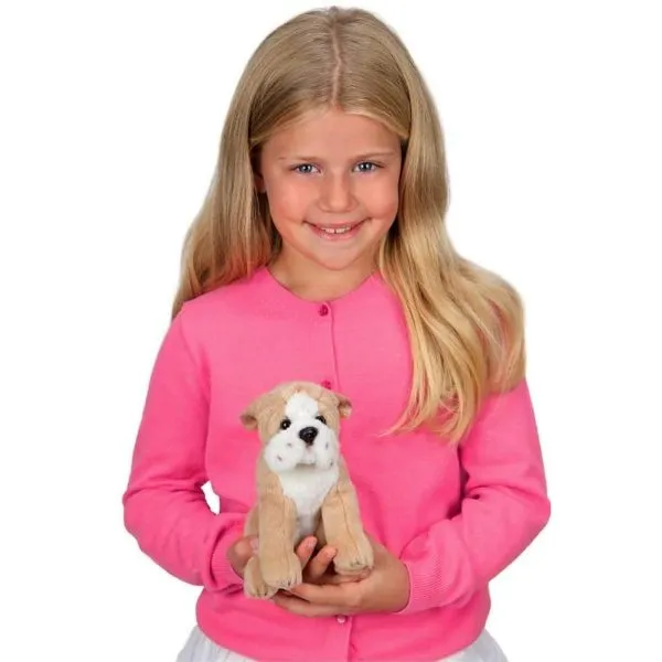 Bulldog Lil' Tug Plush Stuffed Animal Puppy Dog