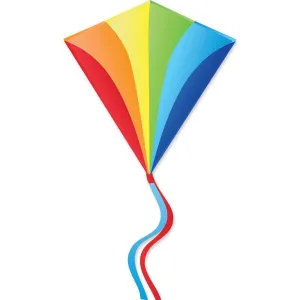 Classic Rainbow 30 Inch Diamond Kite