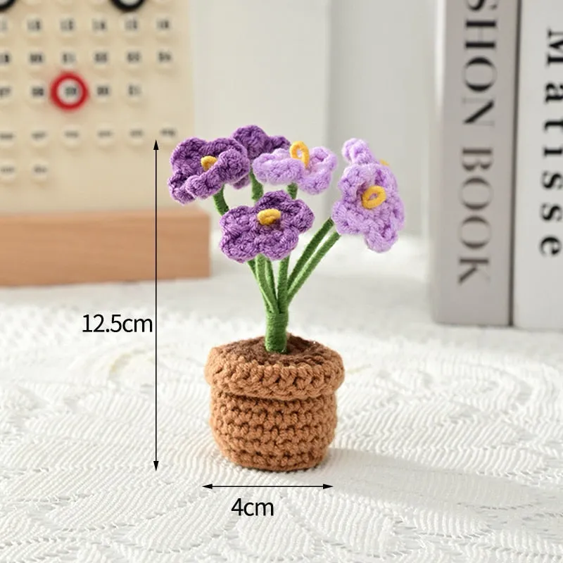 Crochet Flower Pots