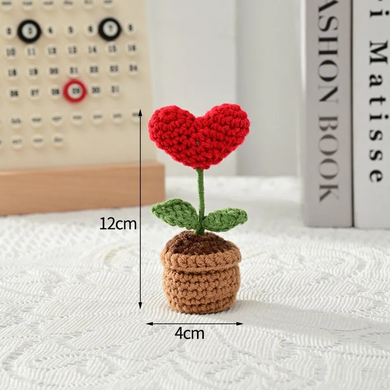 Crochet Flower Pots