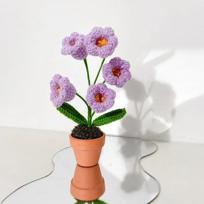 Crochet Flower Pots