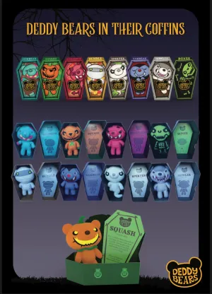 Deddy Bear Plush in Coffin