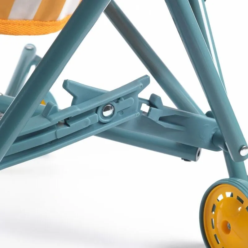 Djeco - Pomea - Sunshine Doll Umbrella Stroller