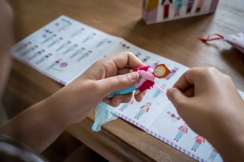 Do it Yourself Sweet Night Worry Dolls Kit by Djeco