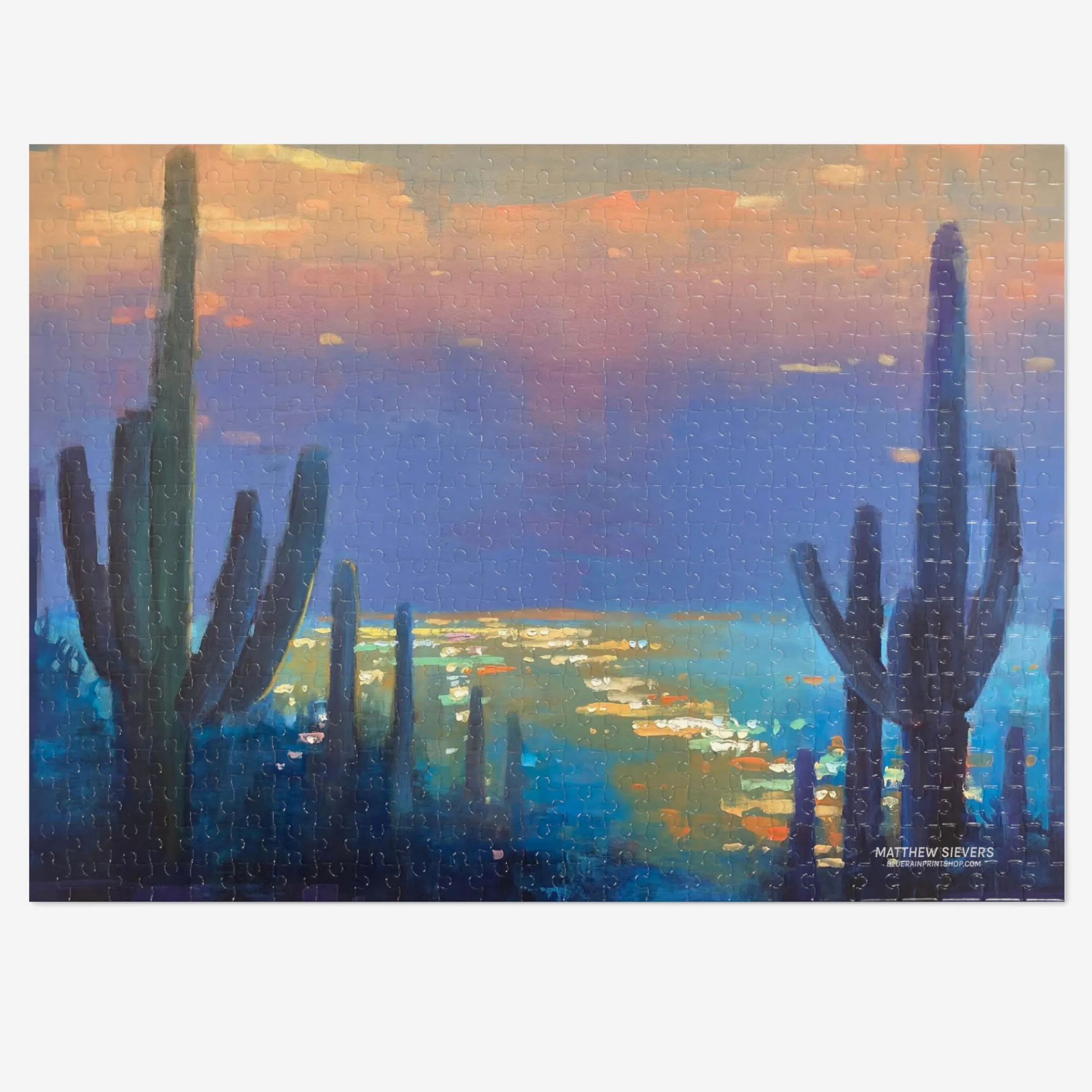 Dusk and Diamonds Jigsaw Puzzle