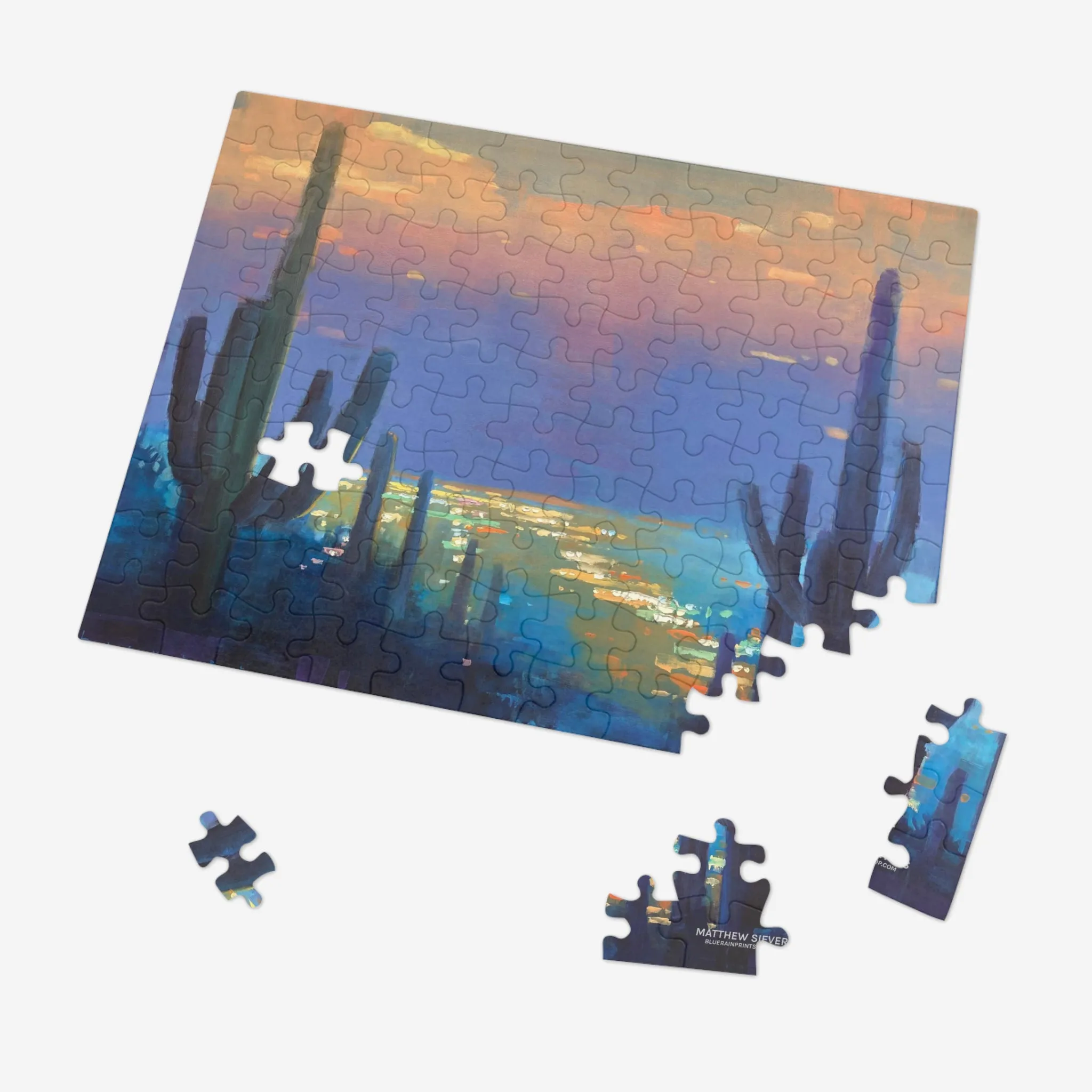 Dusk and Diamonds Jigsaw Puzzle