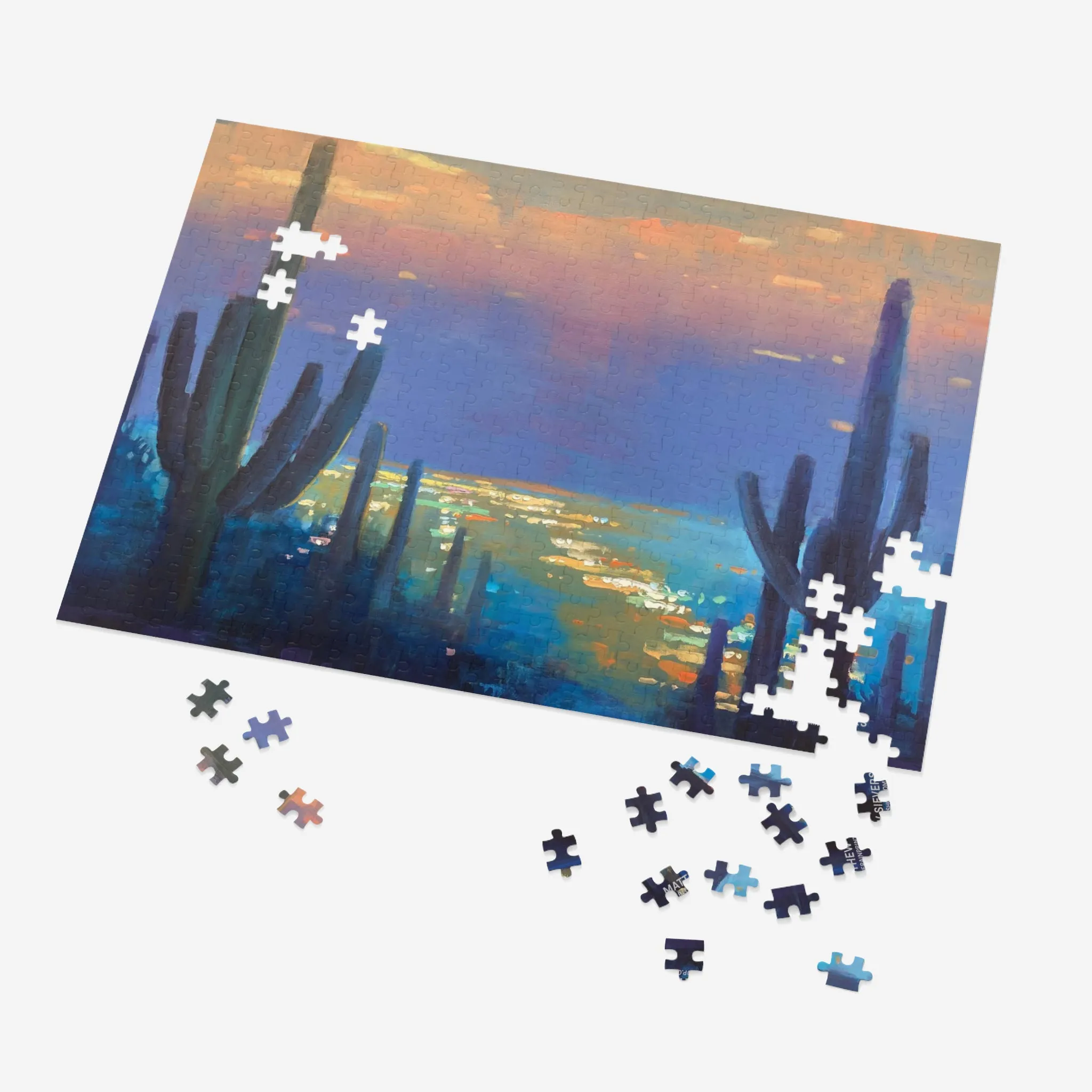 Dusk and Diamonds Jigsaw Puzzle
