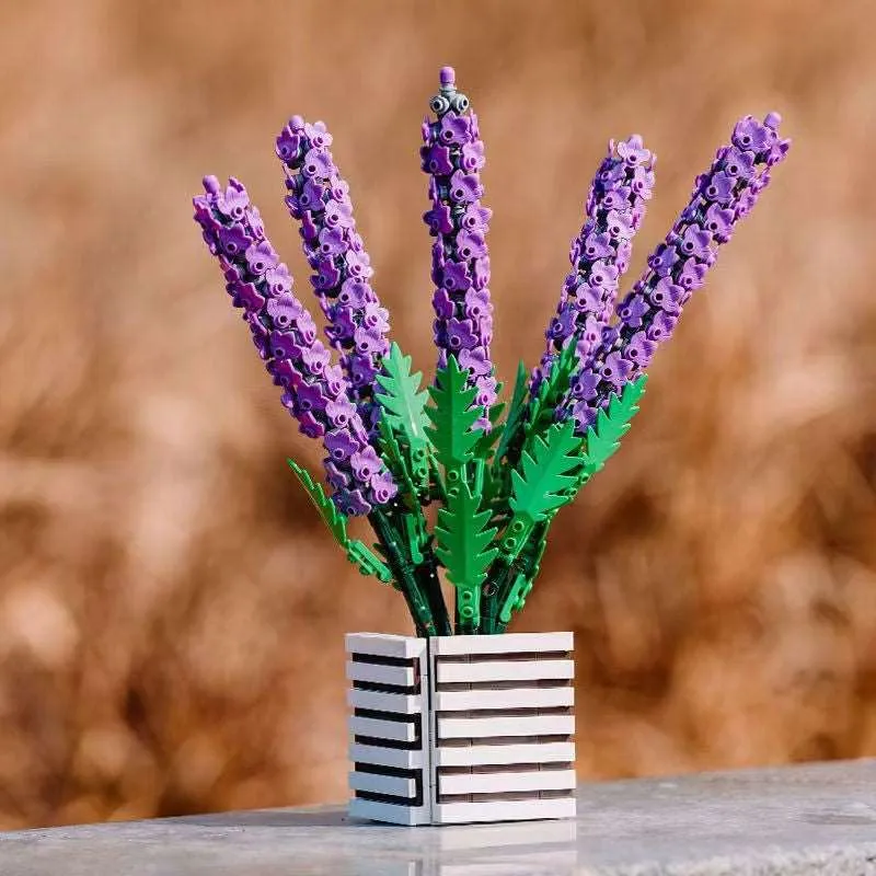 Enchanting Lavender Dreamland Building Blocks