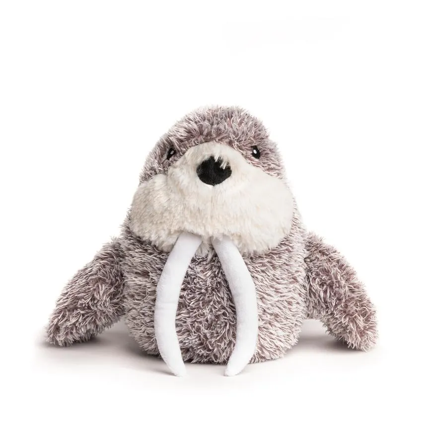 Fabdog | Fluffy Walrus -  Plush Dog Toy