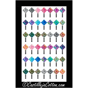 Fluidity Nickel Kites Quilt CJC-58192e - Downloadable Pattern
