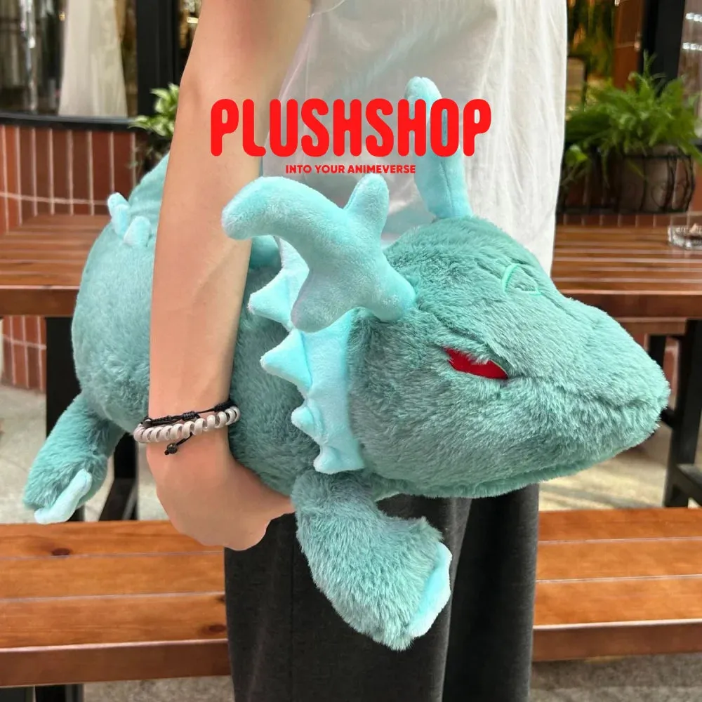 Genshin Impact &Honkai Starrail CharacterS Zhongli DanHeng themed dragon-shaped pillow
