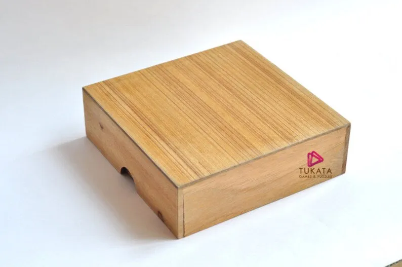 Handcrafted Wooden Brain Teaser Puzzle Set - 9 pcs