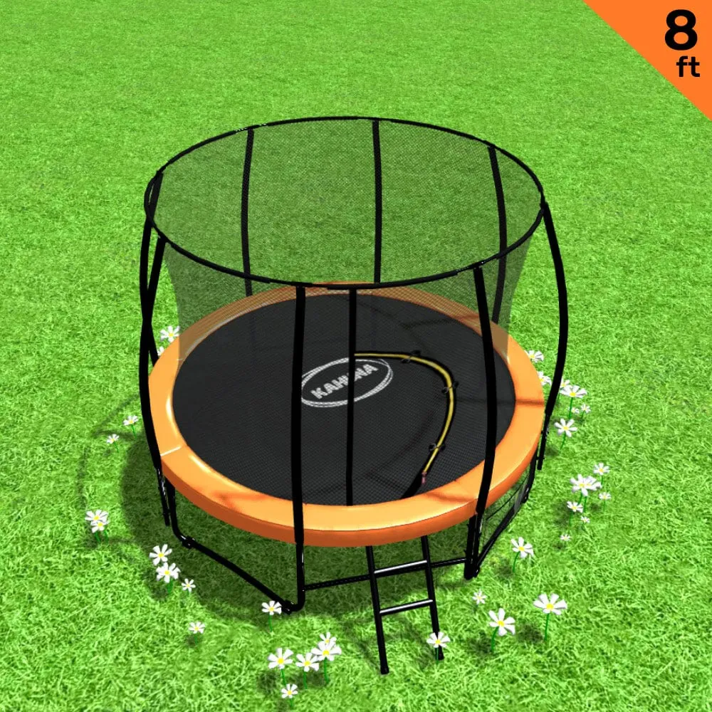 Heavy Duty 8ft Trampoline with UV-Stabilised Padding - Kahuna