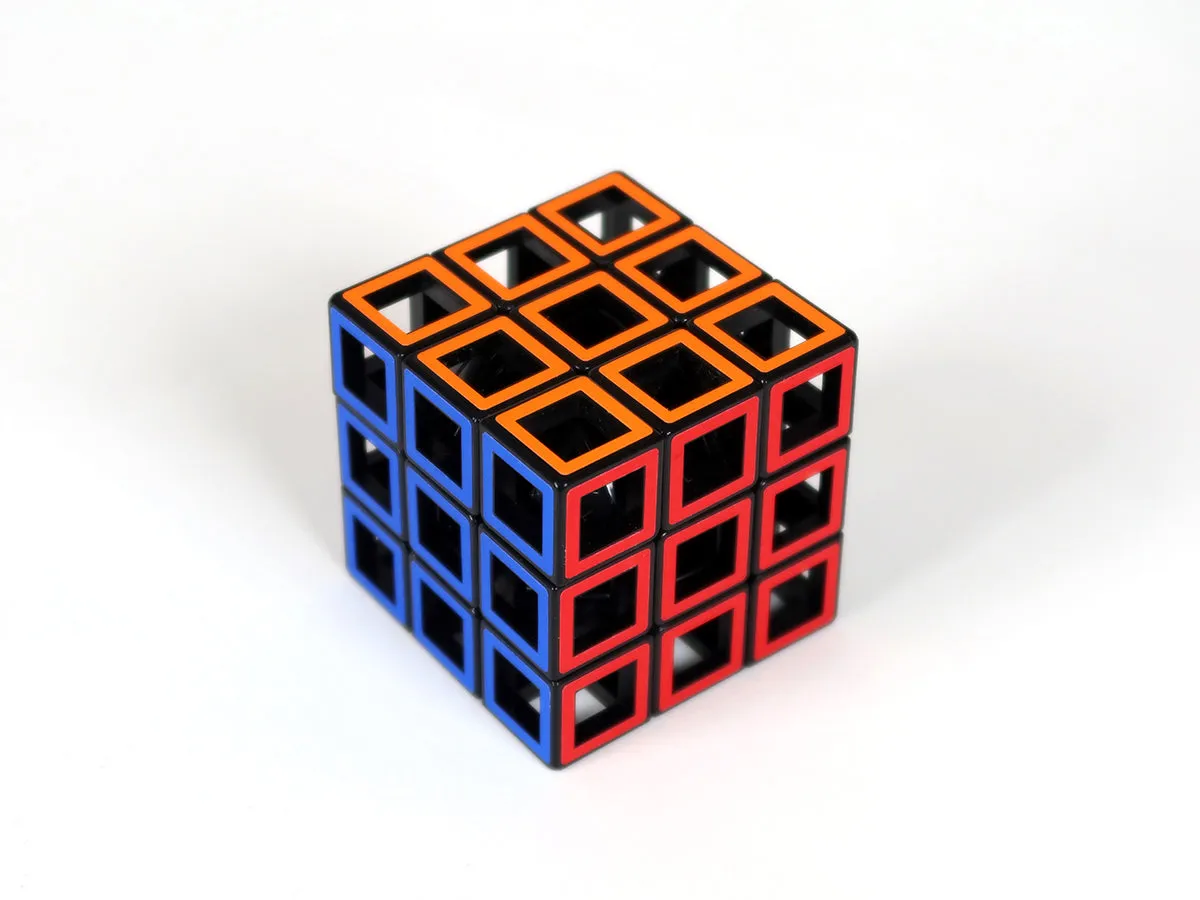 Hollow Cube Puzzle Meffert’s  - 3D Puzzle Brain teaser by Recent Toys