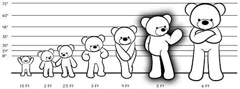 HUG 'n' FEEL SOFT TOYS Loveable HUGABLE Soft Giant Life Size, Long Huge Teddy BearPlush & Stuffed Toys (Best for Someone Special) Cream 4 Feet 120 cm with Free Heart Shape CUSION