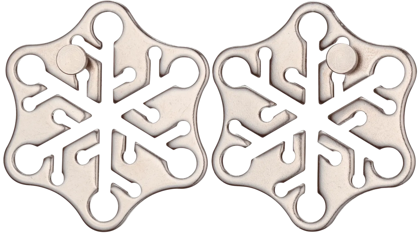 Huzzle Puzzle Cast Snow