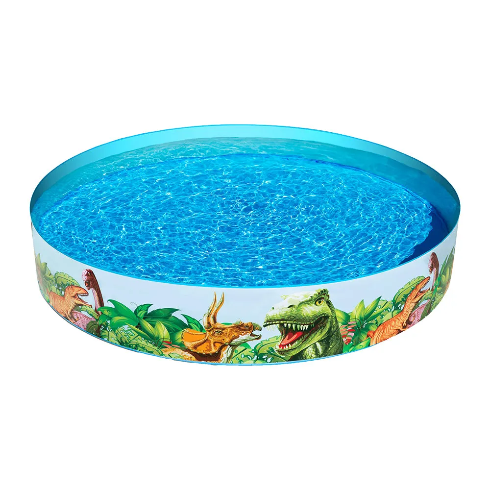 Inflatable Dinosaur Kids Pool w/ Repair Kit, 183x38cm, Bestway
