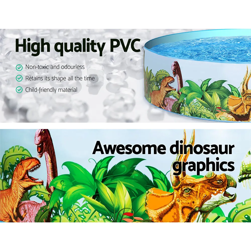 Inflatable Dinosaur Kids Pool w/ Repair Kit, 183x38cm, Bestway