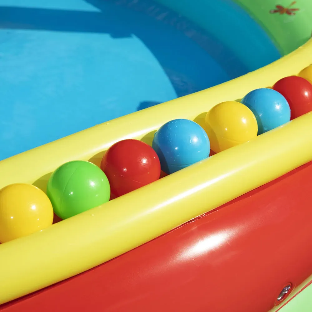 Inflatable Kids Pool with Slide & Water Sprayer, Bestway