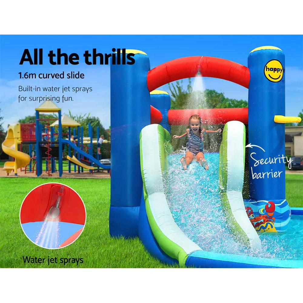 Inflatable Water Jumping Castle Bouncer Kid Toy Slide Splash Pool