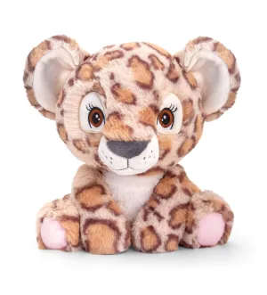 Keel Toys Keeleco Adoptable World Clouded Leopard 25cm